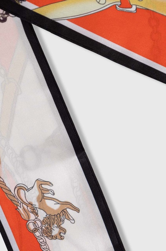 Accesorii Answear Lab o esarfa cu matase 370.wms portocaliu