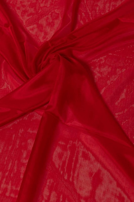 Doplňky Hedvábná šála Answear.LAB big3.FH červená