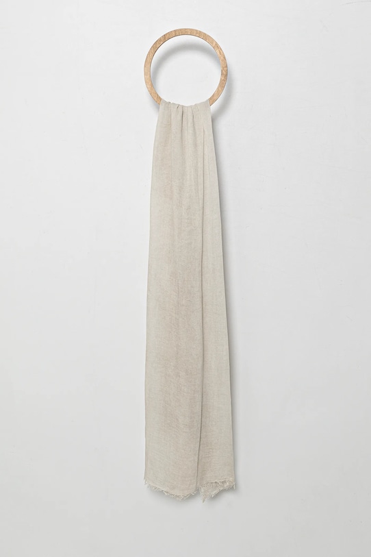Answear.LAB szal bambusowy beżowy bamboo.hh