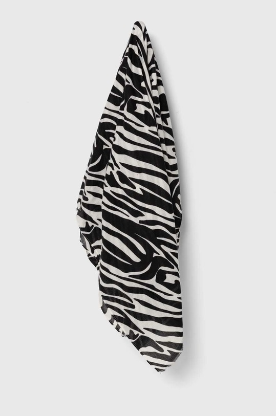 Šála Answear.LAB látka černá BM12.hh