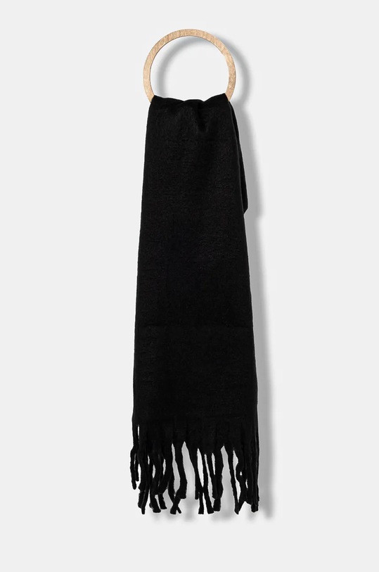 Answear.LAB szalik tkanina czarny 13265.7.hms