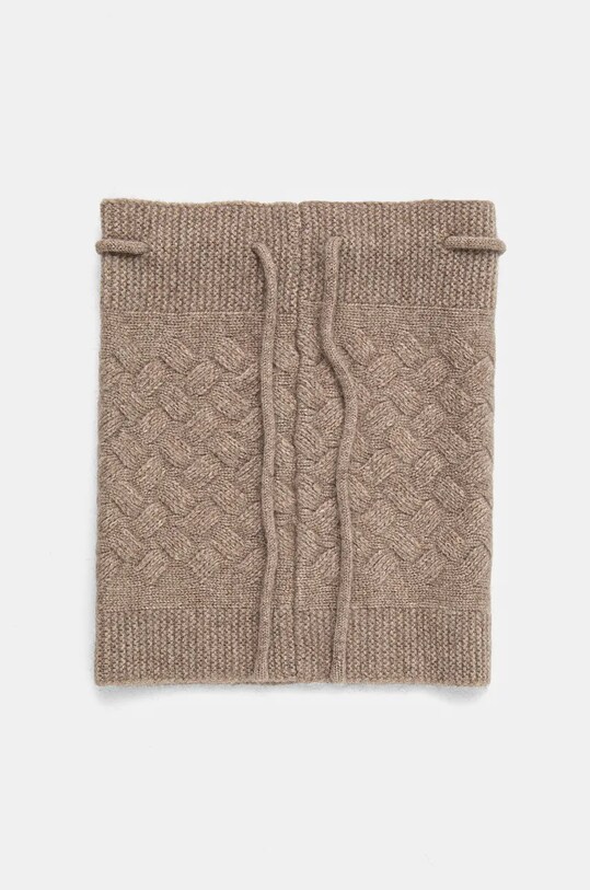Аксессуары Шерстяной снуд Answear.LAB 1058.cms бежевый