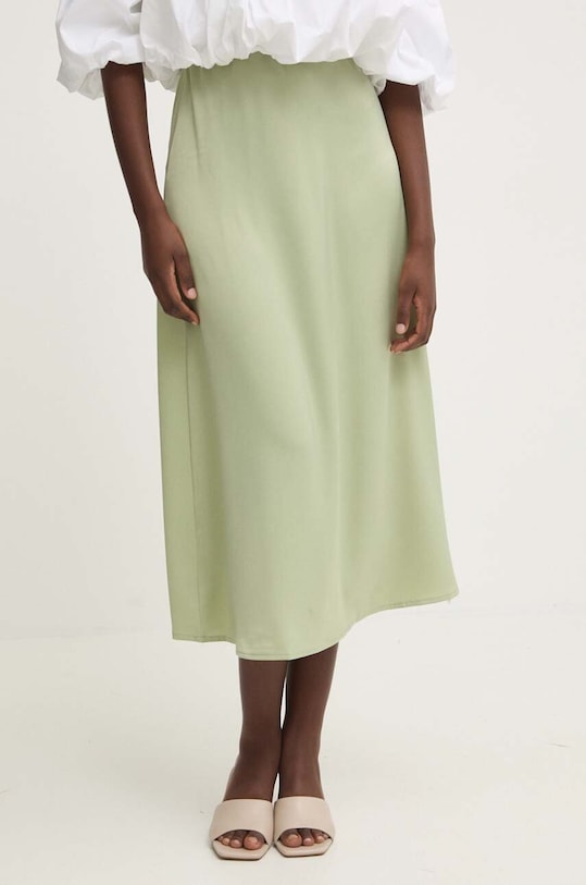 Answear Lab fustă 4760.IKK verde WZ24