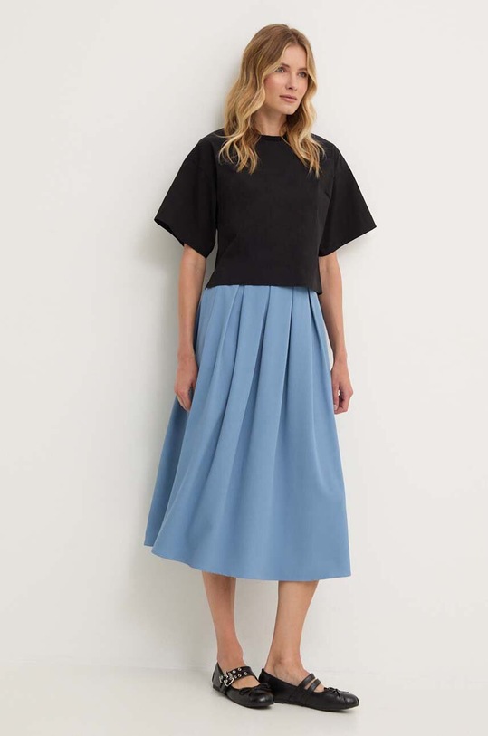 Answear Lab fustă 4616.IKK albastru WZ24