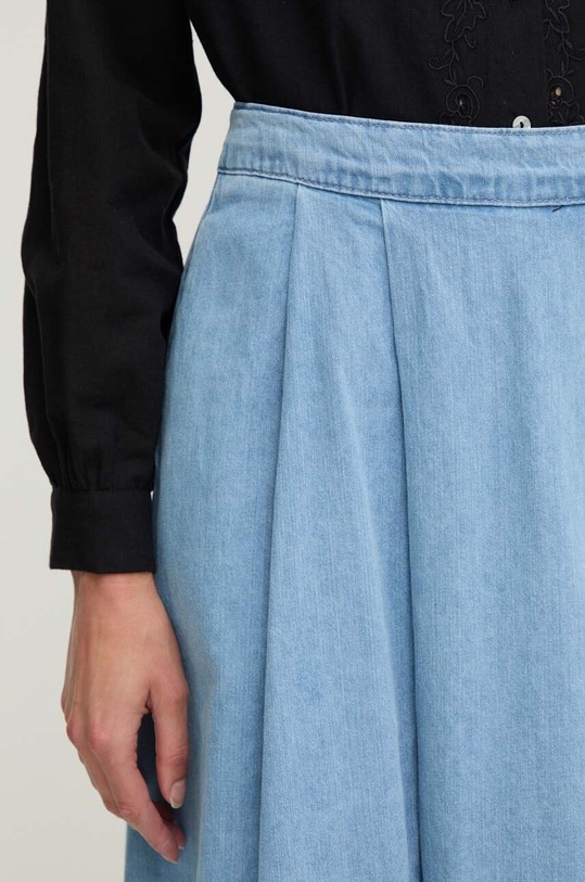 Answear Lab spódnica jeansowa niebieski 89411.TMS