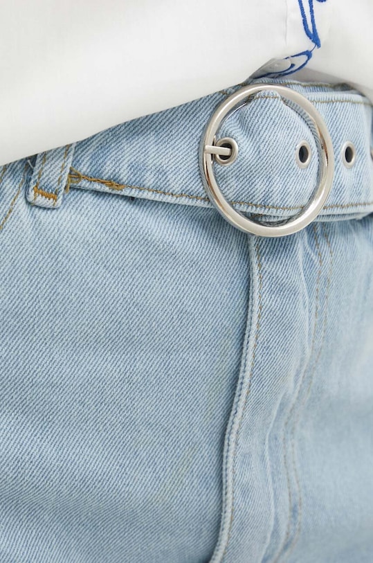 Джинсова спідниця Answear.LAB блакитний e27.6166.TMS