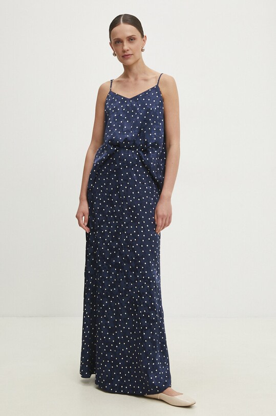 Answear Lab fustă bleumarin 4011.TKK