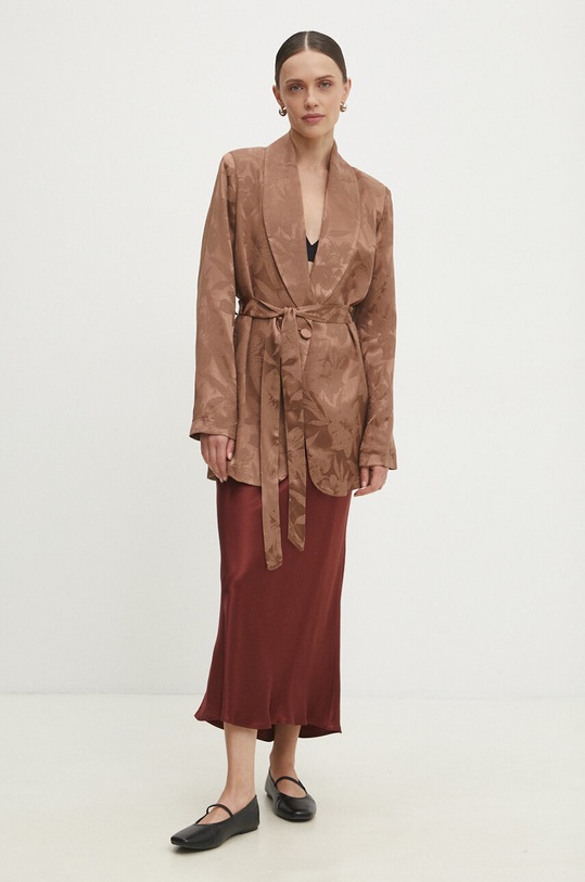 Suknja Answear.LAB bordo 40001.tms