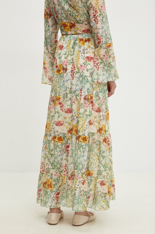 Ruházat Answear.LAB selyem szoknya 92328.ijs zöld