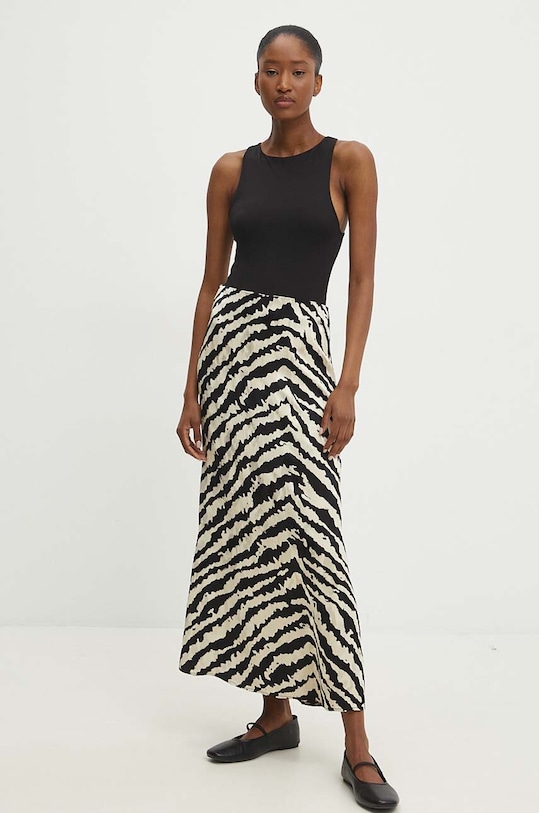 Answear Lab fustă 7105.TMS negru WZ24