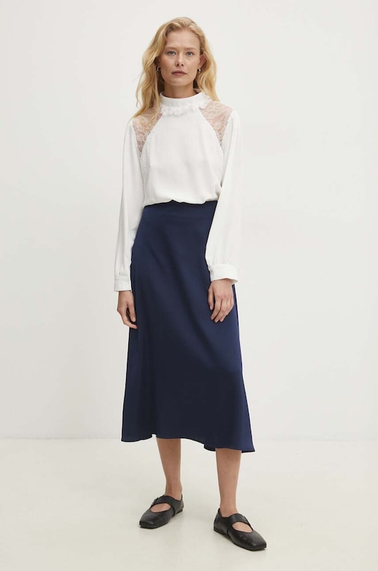 Φούστα Answear.LAB casual μπλε 7301.hms