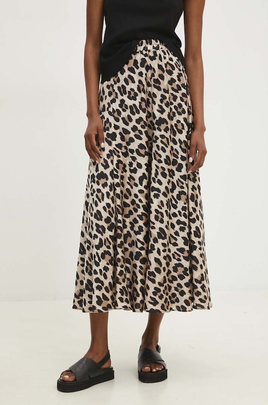 Answear.LAB spódnica CK08152.1.fh brązowy WZ24