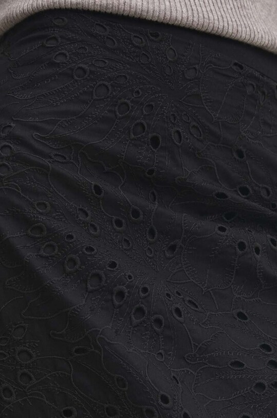 Answear Lab fustă din bumbac negru 4292483.ims