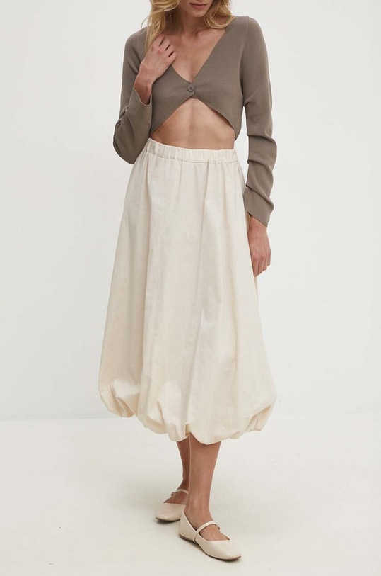 Φούστα Answear.LAB 67055.ims μπεζ WZ24