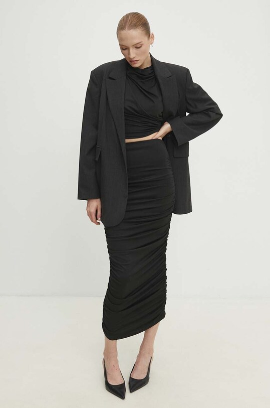 Answear Lab fustă 23218.fh negru
