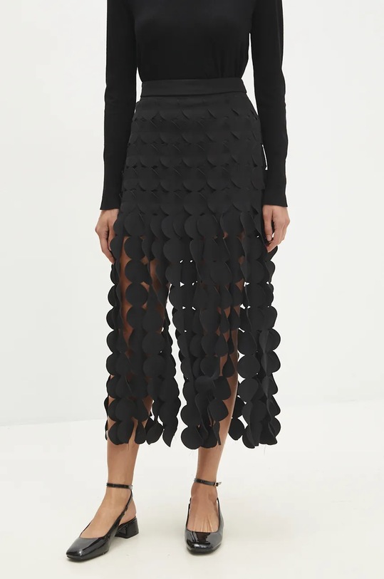 Answear Lab spódnica casual czarny A22361.hos