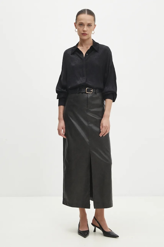 Sukňa Answear.LAB 23246nj.FKK čierna WZ24