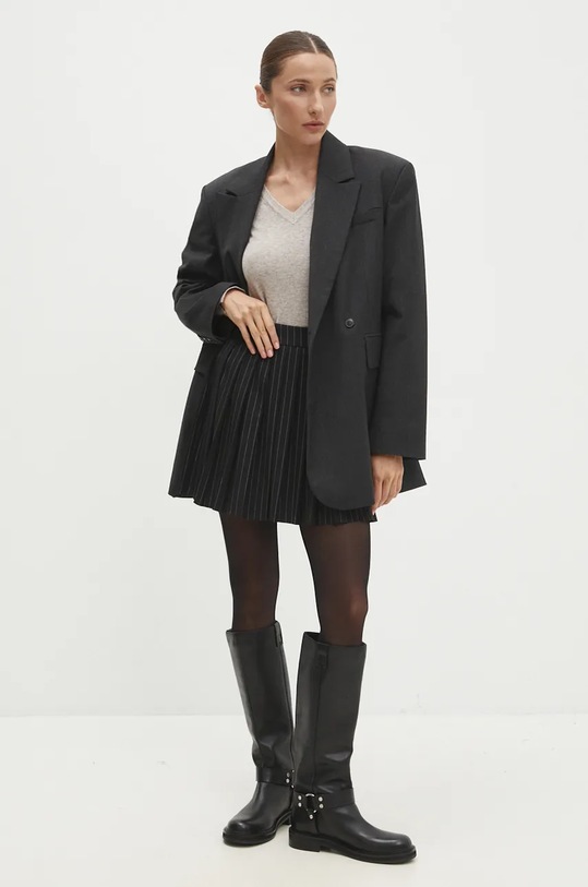 Answear.LAB spódnica 4455.tos granatowy WZ24