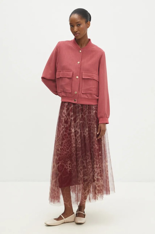 Φούστα Answear.LAB mk61.015.017.t97v159.IK μπεζ WZ24