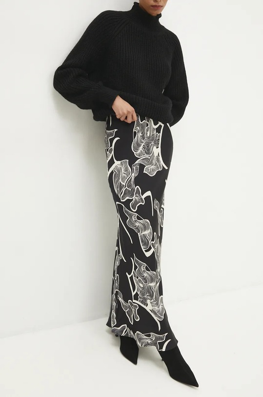 Sukně Answear.LAB maxi černá sk778200250spodnica.ims