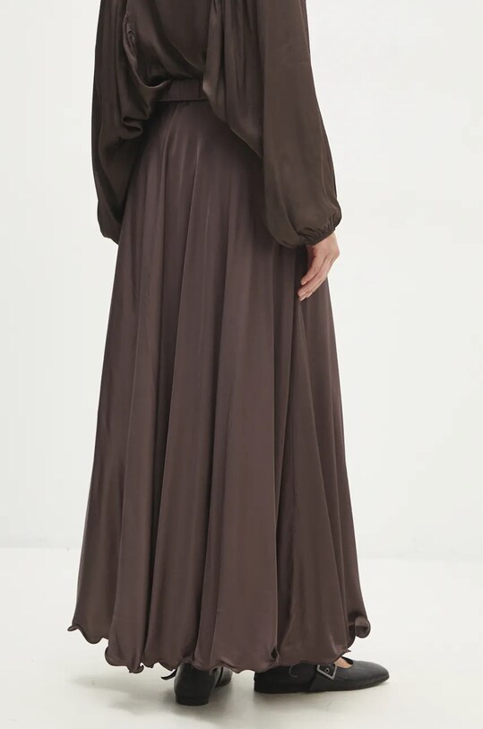 Odzież Answear.LAB spódnica 9411225280.ims brązowy