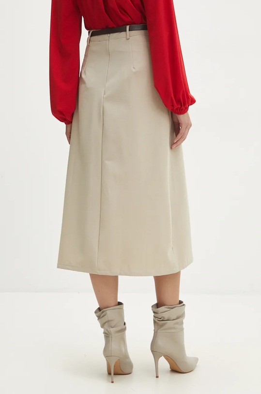 Odzież Answear Lab spódnica bawełniana 5027.ims beżowy