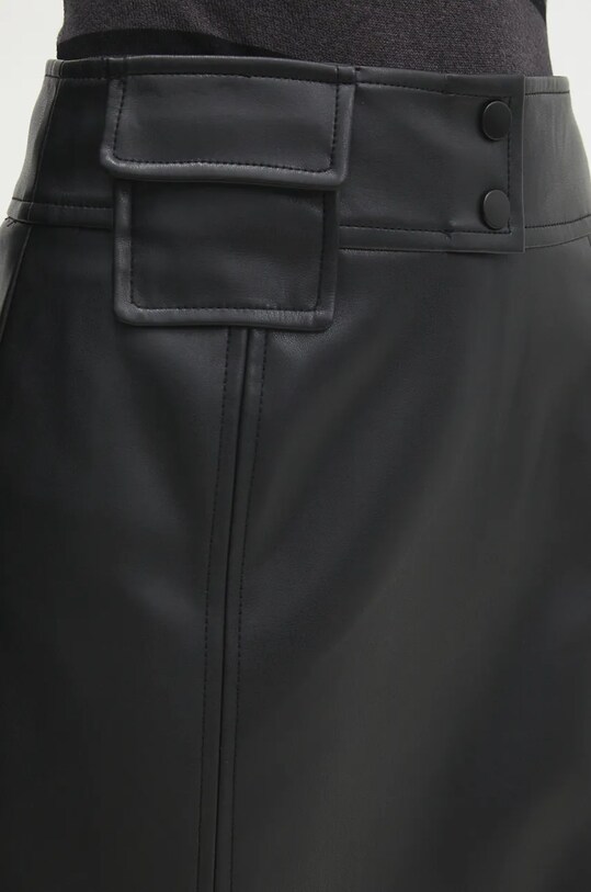 Suknja Answear.LAB crna pk9230.ilk