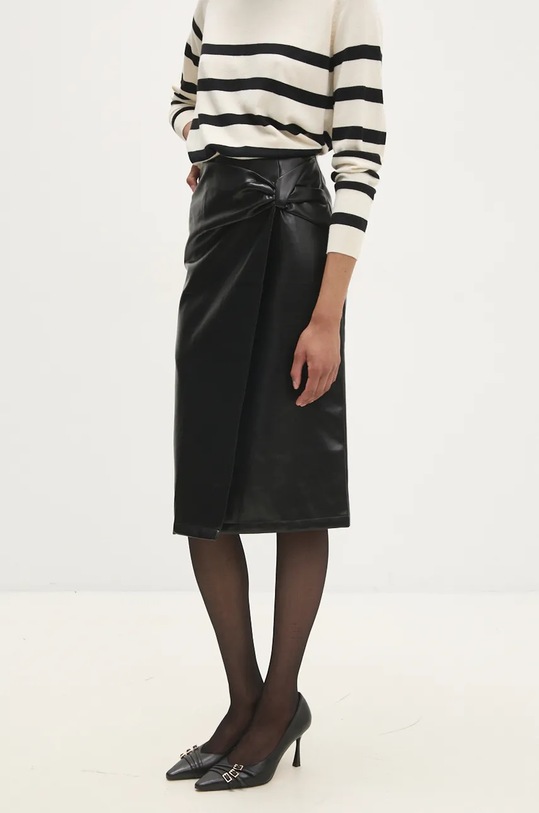 Answear.LAB spódnica casual czarny 530213.hms