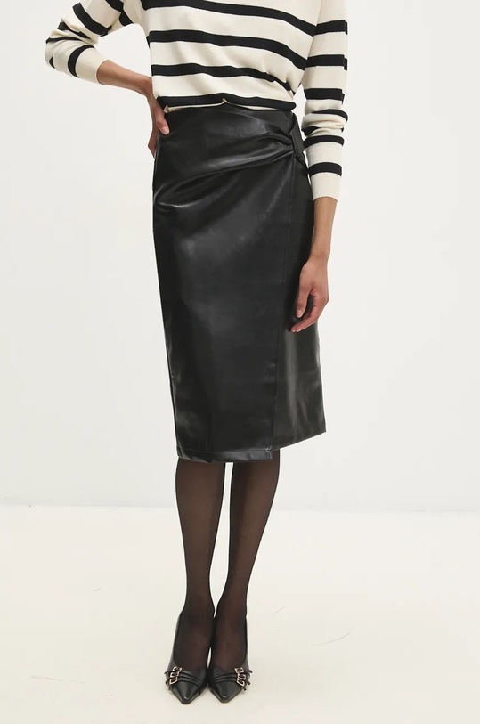 Answear.LAB spódnica czarny 530213.hms