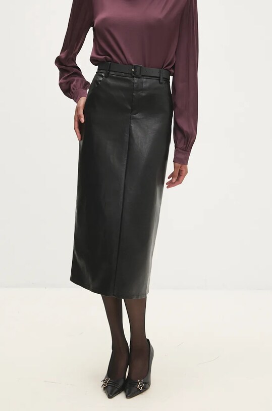 Sukňa Answear.LAB čierna 8289.hms