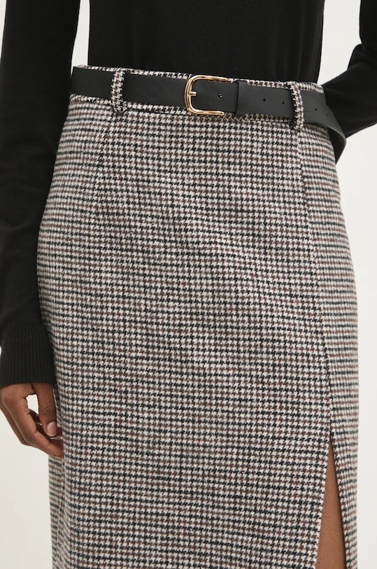 Answear Lab spódnica beżowy L8823.hms