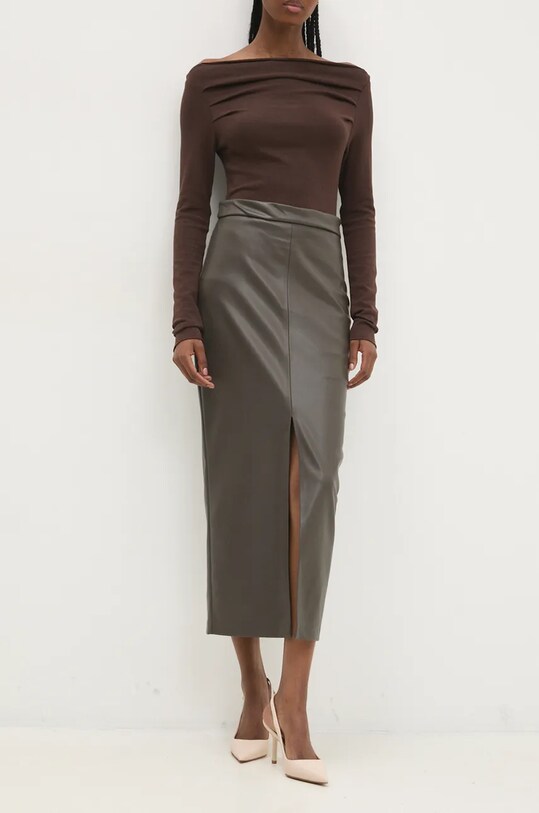 Answear.LAB gonna maxi verde 40914.tos