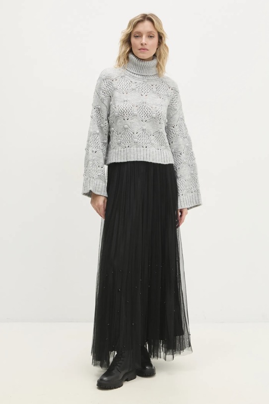 Answear Lab spódnica 4662318.ilk czarny WZ24