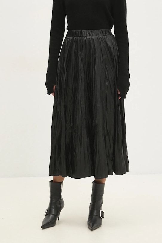 Suknja Answear.LAB A22626.hos crna WZ24