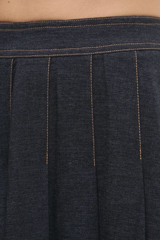 Answear Lab fustă din denim bleumarin 26628.hos