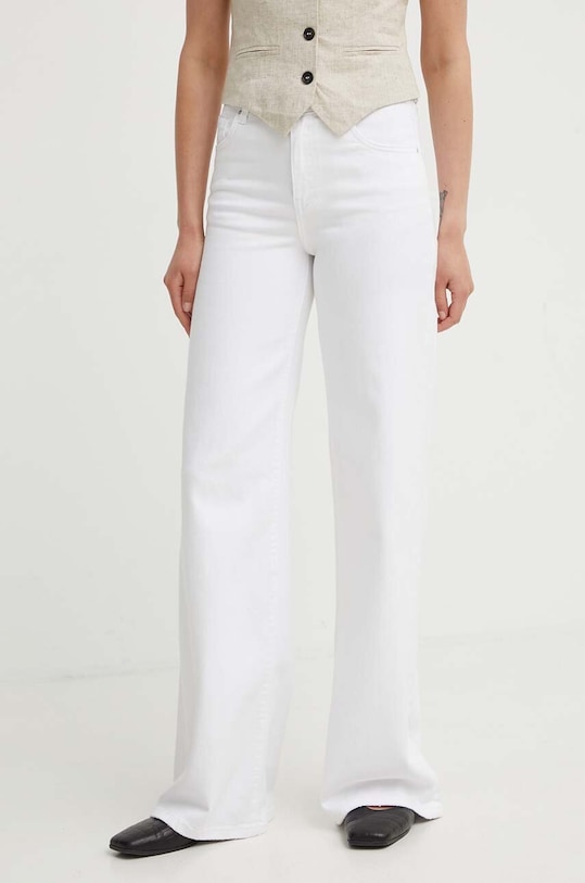 Answear Lab jeansy biały L21285.1HWK