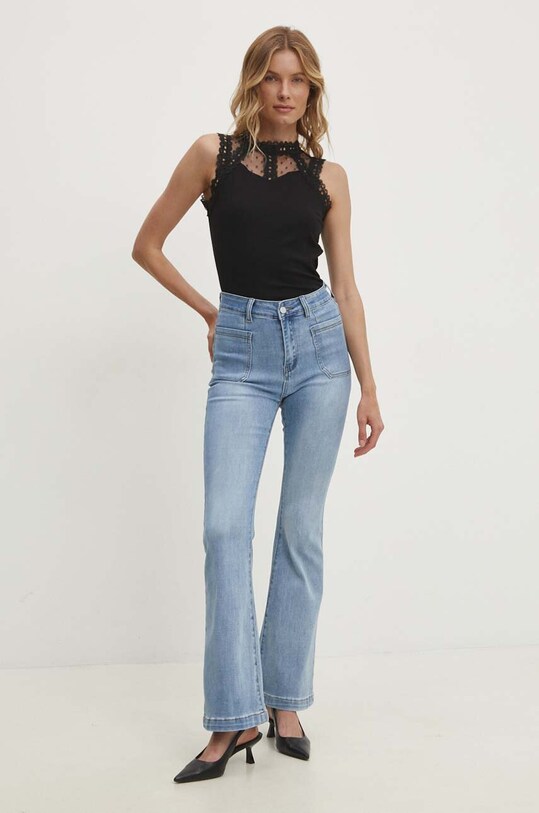 Answear Lab jeans 8306.ijs albastru WZ24