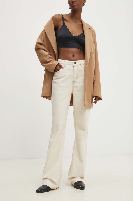 Answear Lab jeansy beżowy 24396.TJS