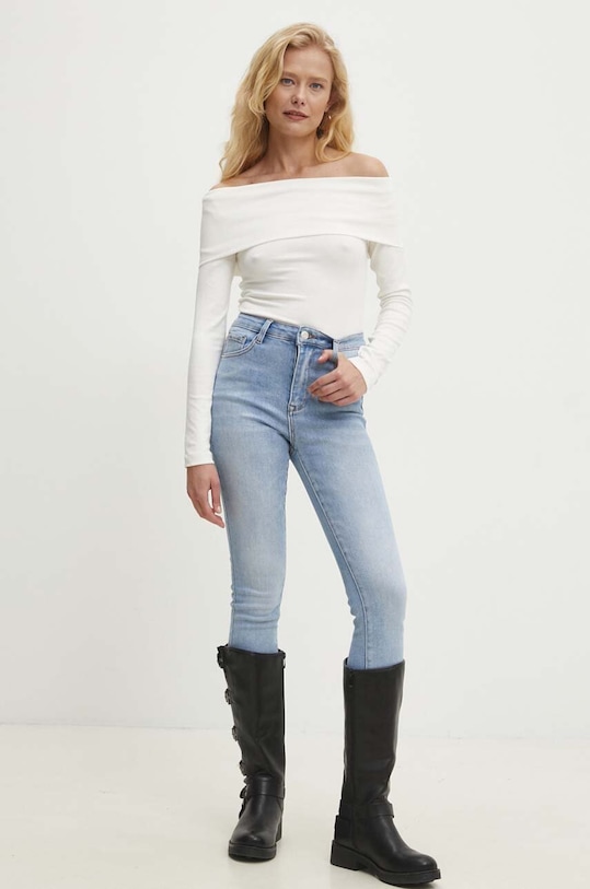 Answear Lab jeansy niebieski AP397.hms