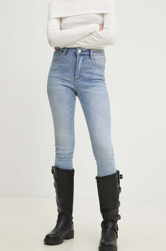 Answear Lab jeansy AP397.hms niebieski WZ24