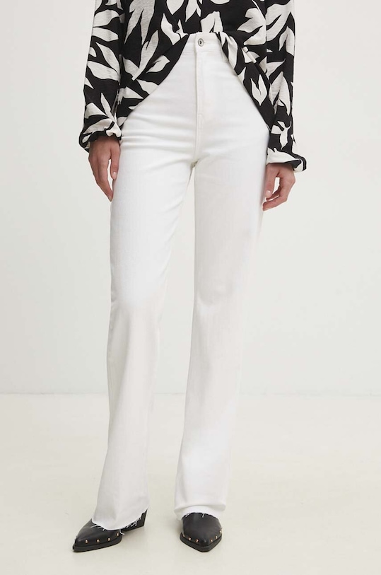 Τζιν παντελόνι Answear.LAB λευκό L21063.hms