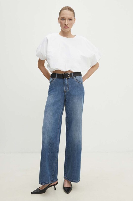 Answear Lab jeans albastru DFC.BALEN2324.hms