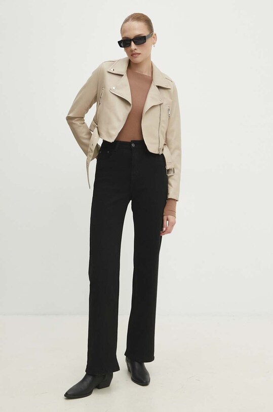 Answear Lab jeansy 6973.ims czarny WZ24