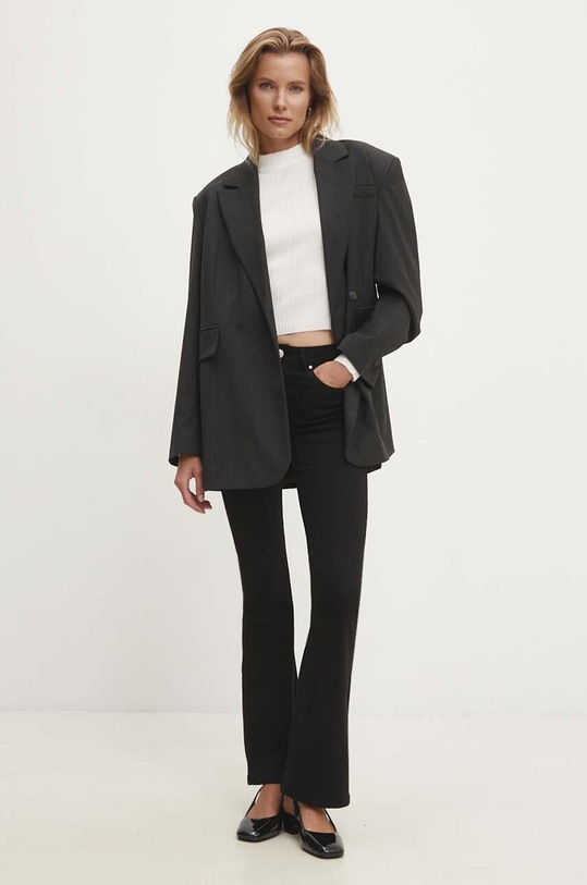Answear Lab jeans 1019.1.ims negru WZ24