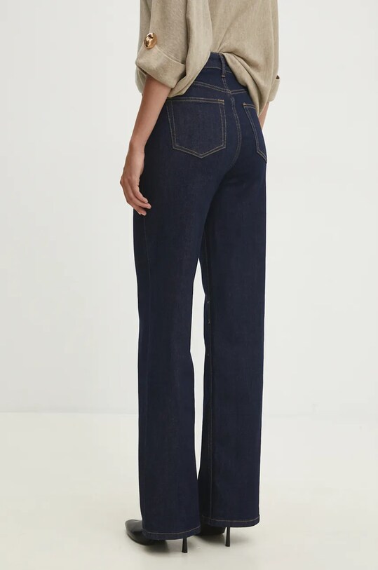 Odzież Answear Lab jeansy w3539.FLK granatowy