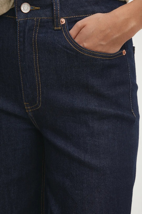 Answear Lab jeansy granatowy w3539.FLK