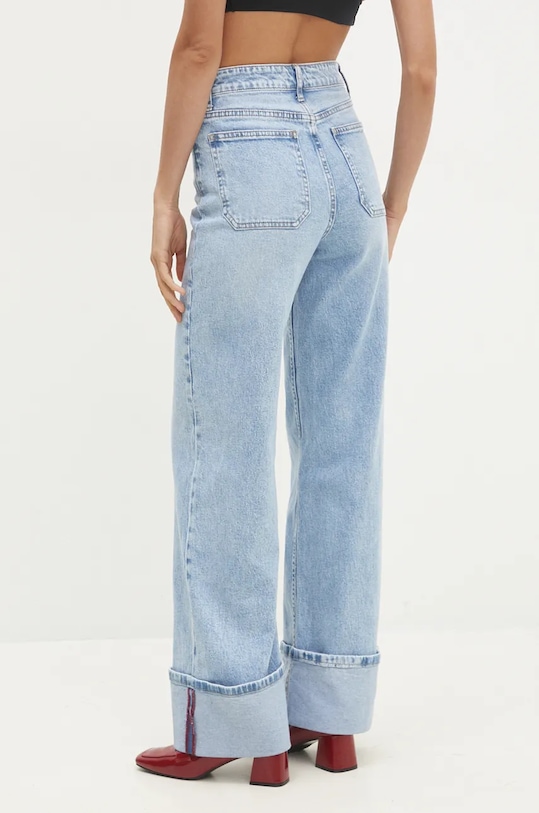 Odzież Answear Lab jeansy W3629.hos niebieski