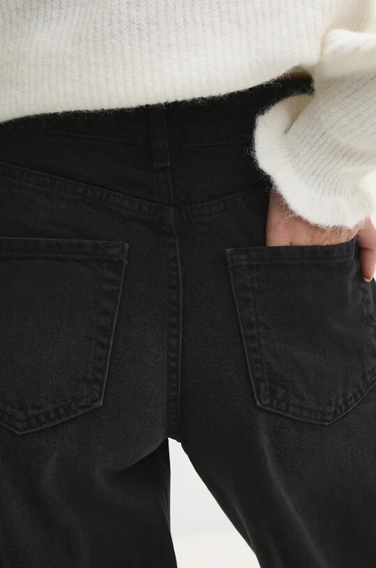 Answear.LAB jeansy czarny 408.tlk