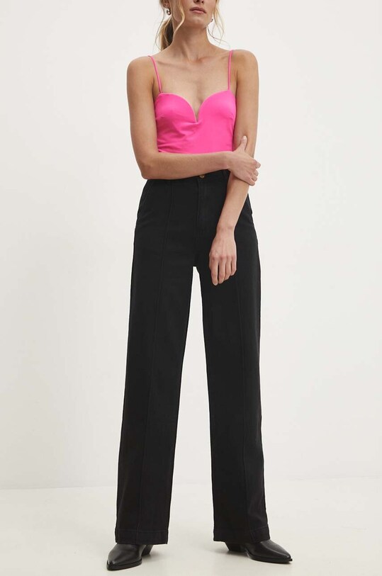 Answear.LAB jeansy q133.a.FLK czarny WZ24