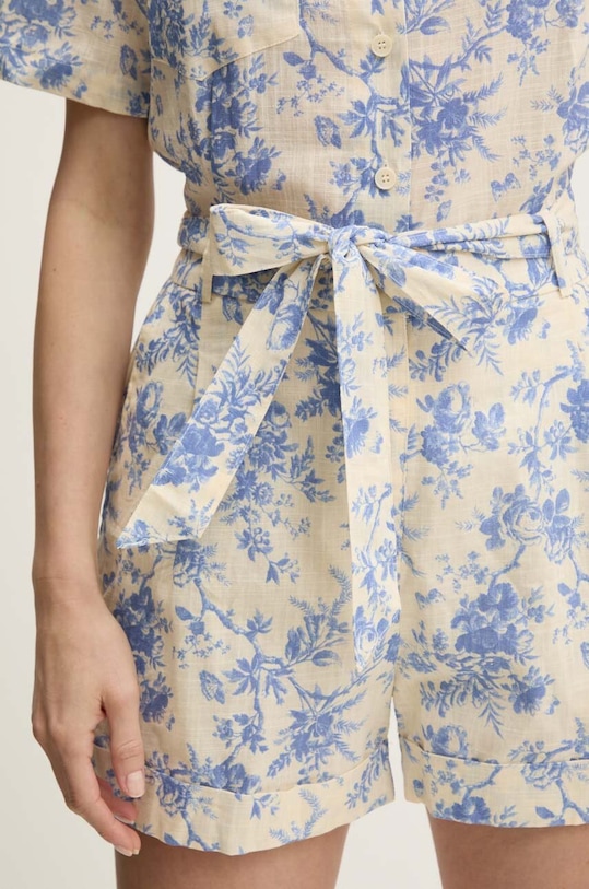 Answear Lab kombinezon bawełniany F15020.HMS niebieski WZ24